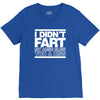 i didn't fart mens funny V-Neck Tee
