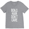 boat hair don't care (2) V-Neck Tee