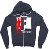 hot stuff batle royal gaming Zipper Hoodie