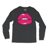 lips shiny Long Sleeve Shirts