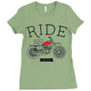 ride and shine Ladies Fitted T-Shirt
