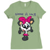 gimme a hug Ladies Fitted T-Shirt