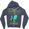 never underestimate an old man with a Zipper Hoodie