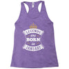 Legends Are Born In January Racerback Tank