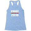 cruz for president 2016 Racerback Tank