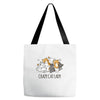 crazy cat lady Tote Bags