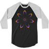rainbow flower 3/4 Sleeve Shirt