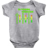 dj volume,funny Baby Bodysuit