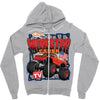 Off Road Monstre Truck Zipper Hoodie
