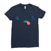 i don't like Ladies Fitted T-Shirt