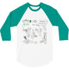 rayguns 3/4 Sleeve Shirt