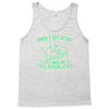 when i get upset i just imagine a t rex making a bed Tank Top