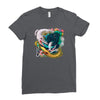 dragons by my side Ladies Fitted T-Shirt