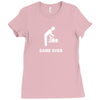 New dad to be gamer over Ladies Fitted T-Shirt