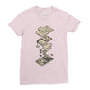 gameboy breakdown Ladies Fitted T-Shirt