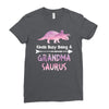 cool grandma saurus. Ladies Fitted T-Shirt