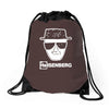 breaking bad heisenberg Drawstring Bags