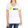 funny zombie Ladies Curvy T-Shirt