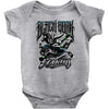 black bood Baby Bodysuit