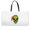 santa clous skeleton Weekender Totes