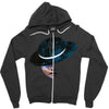 Space Love Zipper Hoodie