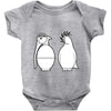 peace and hate can you tell the difference Baby Onesie