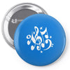 music notes#4 rock design graphic band Pin-back button