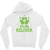 sham rocker shamrock Zipper Hoodie