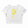 chinese dragon cool oriental asian kung fu Crop Top