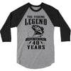 The Fishing Legend Reeling Them In For 40 Years 3/4 Sleeve Shirt