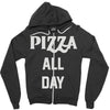 pizza all day Zipper Hoodie