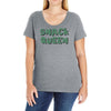 Snack Queen Ladies Curvy T-Shirt