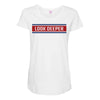 Look Deeper Maternity Scoop Neck T-shirt