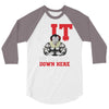 we all lift down here 3/4 Sleeve Shirt