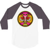 lucha libre pink 3/4 Sleeve Shirt