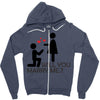 will you love me Zipper Hoodie