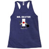 mr dexter Racerback Tank