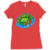 sticky wheelz Ladies Fitted T-Shirt