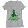 platform in the clouds Ladies Fitted T-Shirt