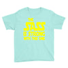 the sass is strong with this one Youth Tee