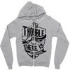 danger music Zipper Hoodie