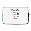 wine shopping Laptop sleeve