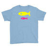 big fish little fish cardboard box Youth Tee