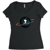 Space Girl Women's Triblend Scoop T-shirt