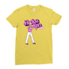 hadou ken Ladies Fitted T-Shirt
