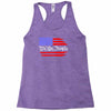american flag we the people Racerback Tank