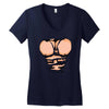 ripped muscles, six pack, Women's V-Neck T-Shirt