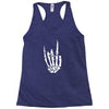 skeleton hand Racerback Tank