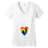 Worth The Wait Baby Foot Women's V-Neck T-Shirt