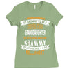 Super Cool Granddaughter Of A Freaking Awesome Grammy Ladies Fitted T-Shirt